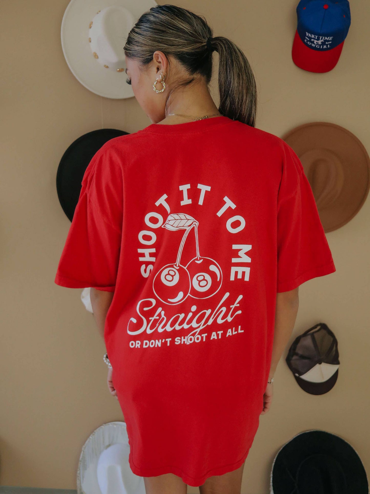 Straight Shooter Graphic T-Shirt: Charlie Southern