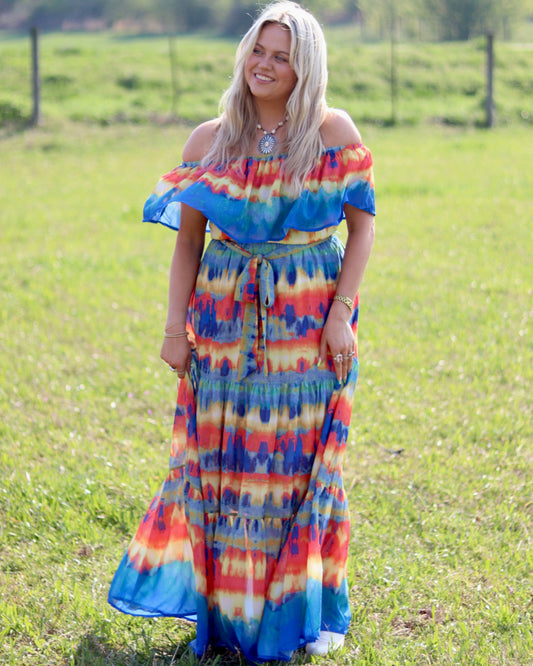 Cabo Strapless Maxi Dress