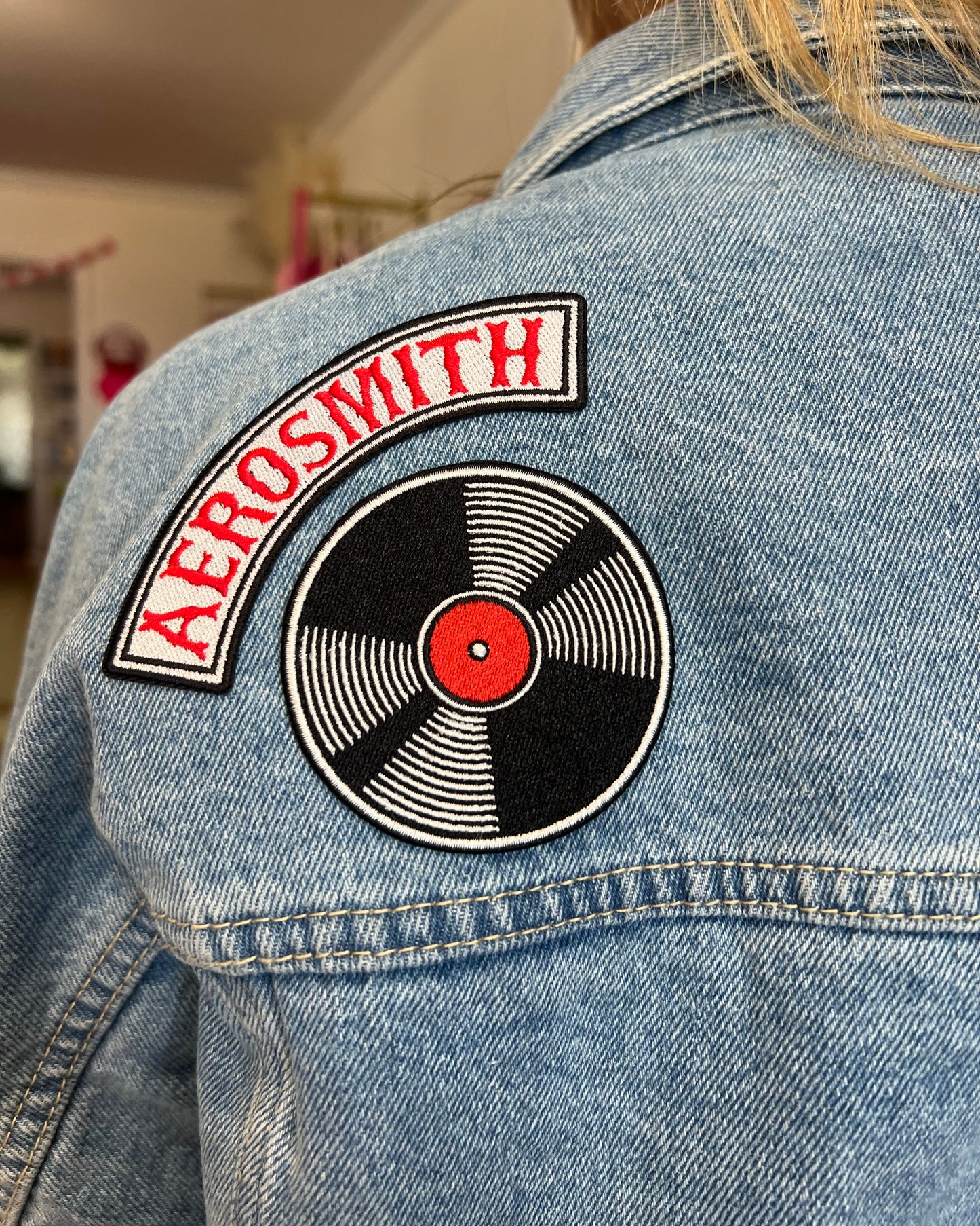 Aerosmith Handmade Denim Patch Jacket
