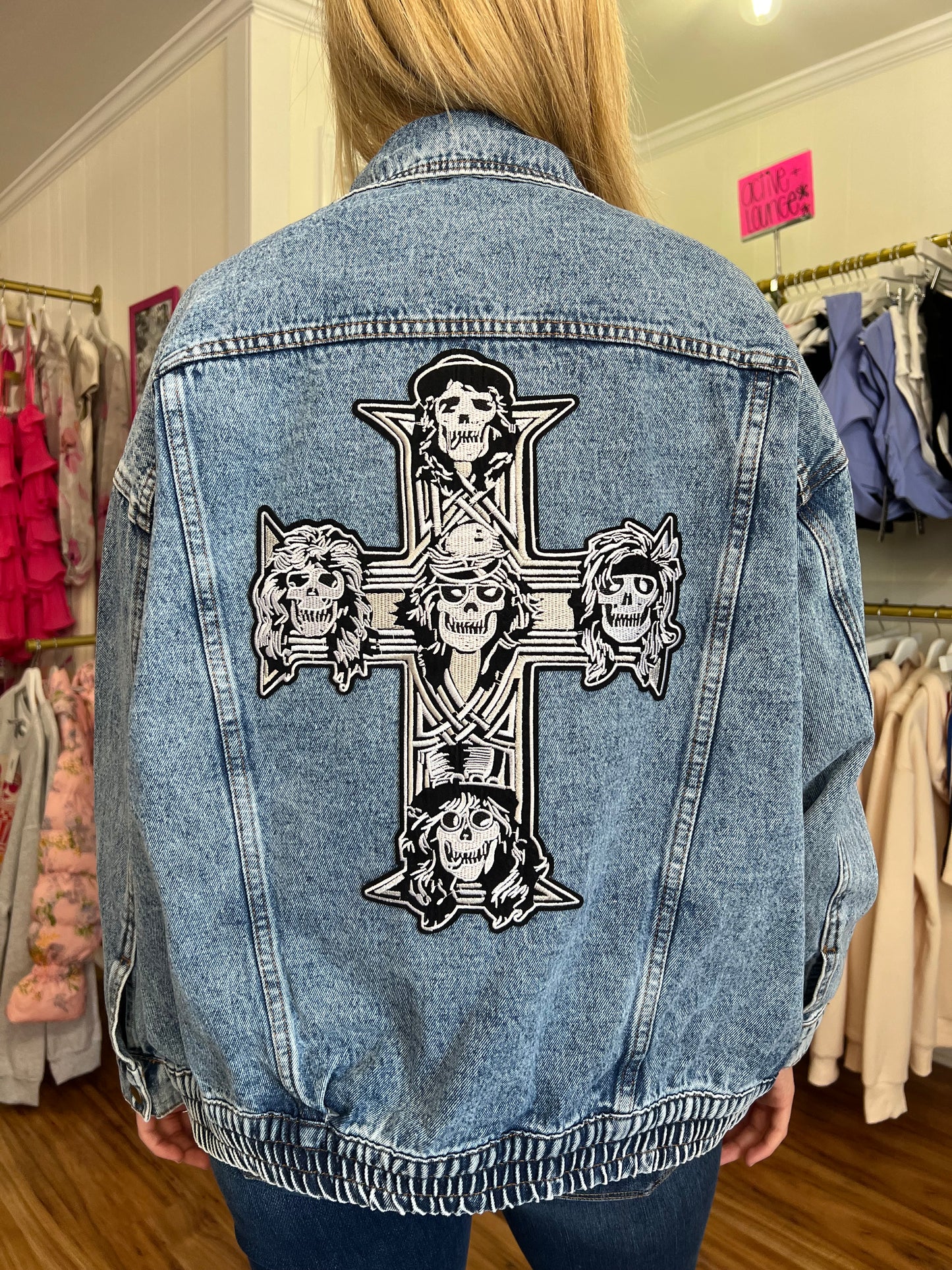 Guns N’ Roses Handmade Denim Patch Jacket