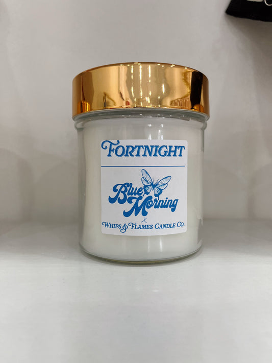 Fortnight 12 oz gold lid candle