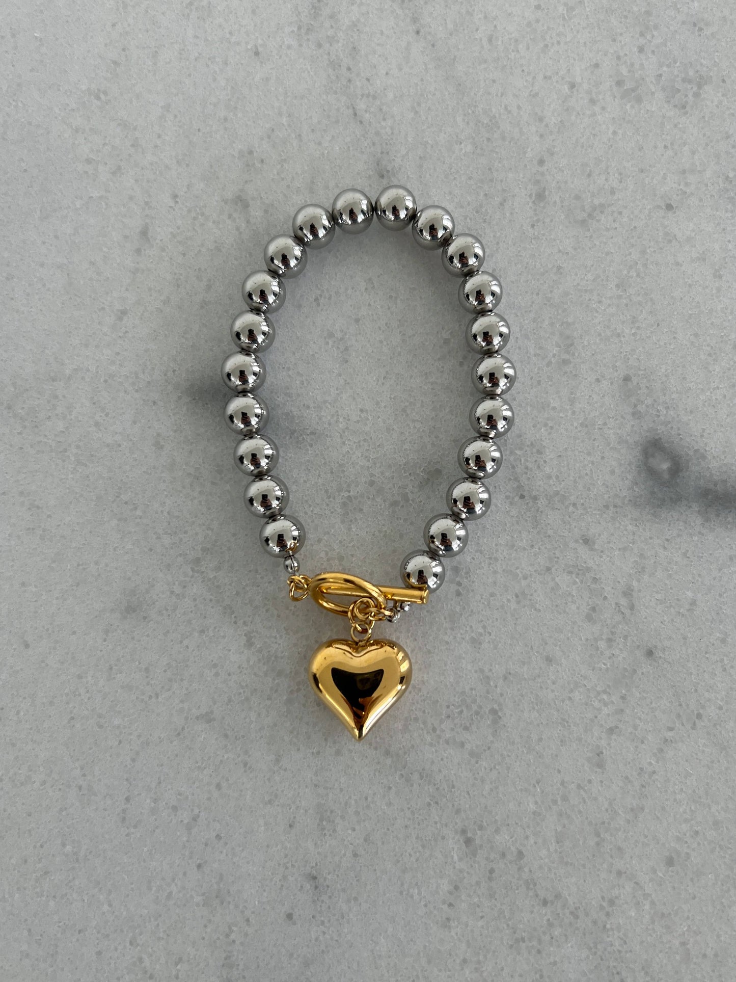 Glam Heart Bracelet - CHANSUTTPEARLS