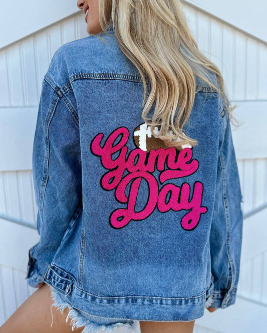 Game Day Denim Jacket