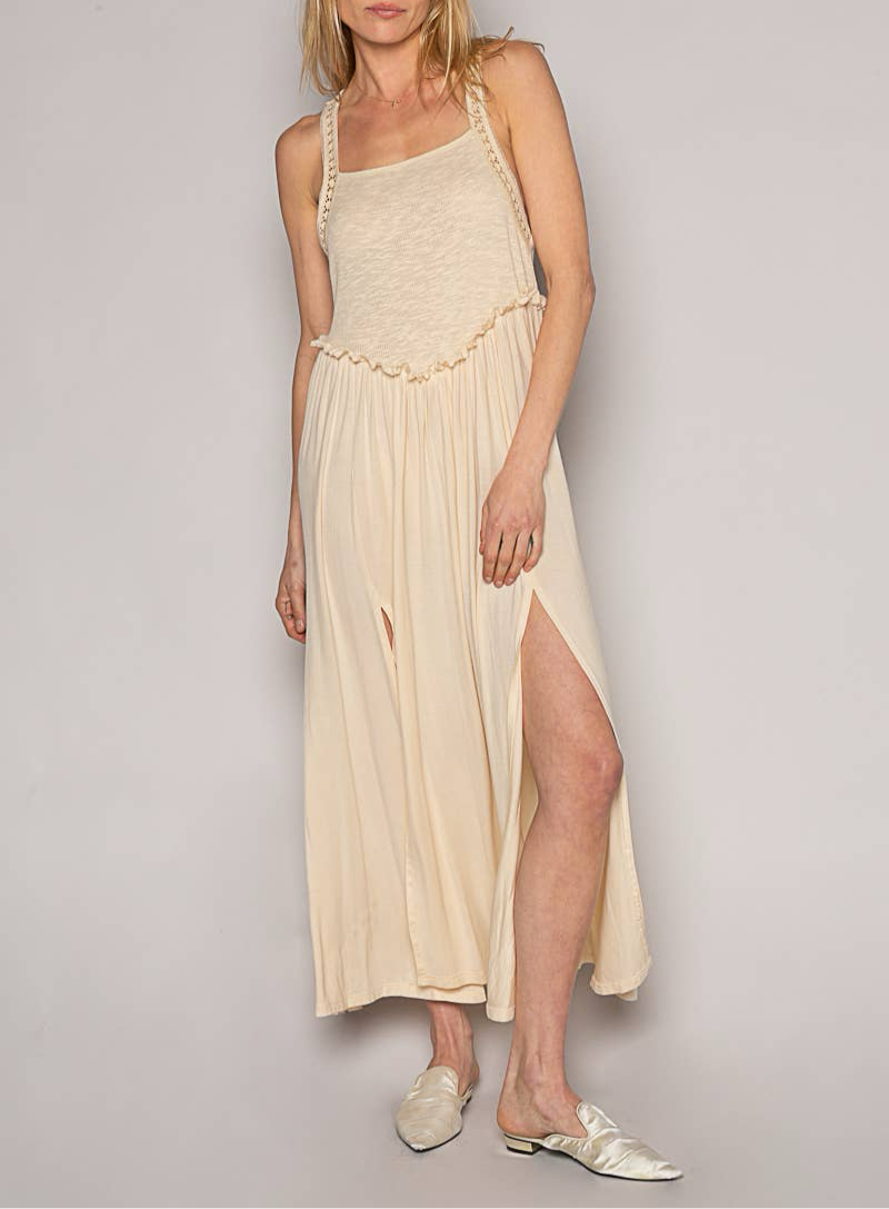 Stevie Lace Trim Maxi Dress