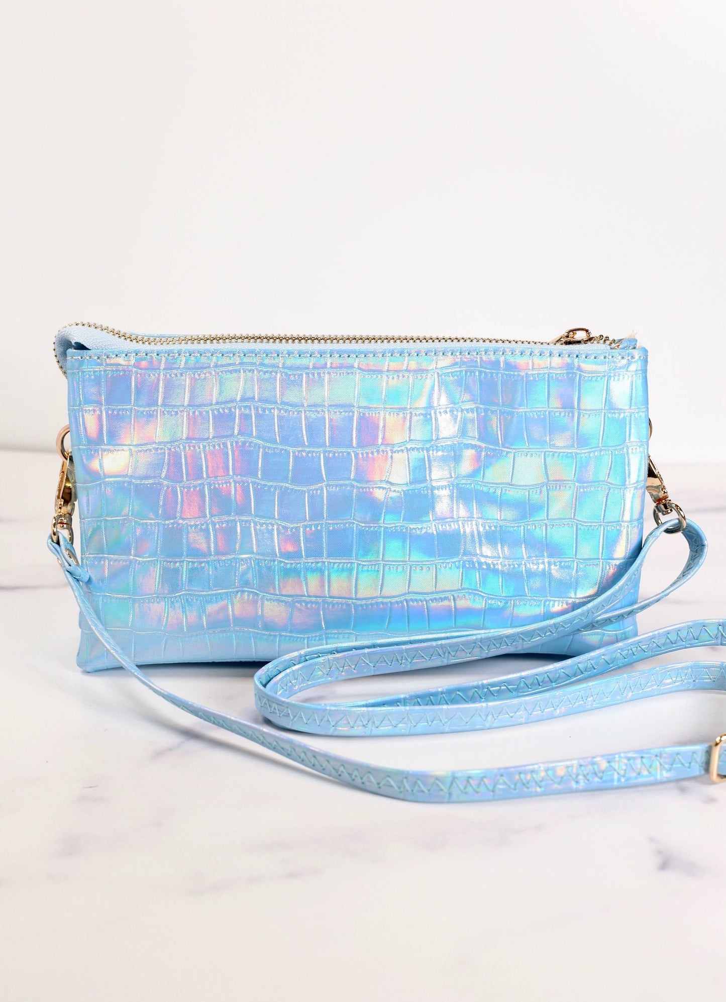 Liz Crossbody Bag - Ocean Hologram