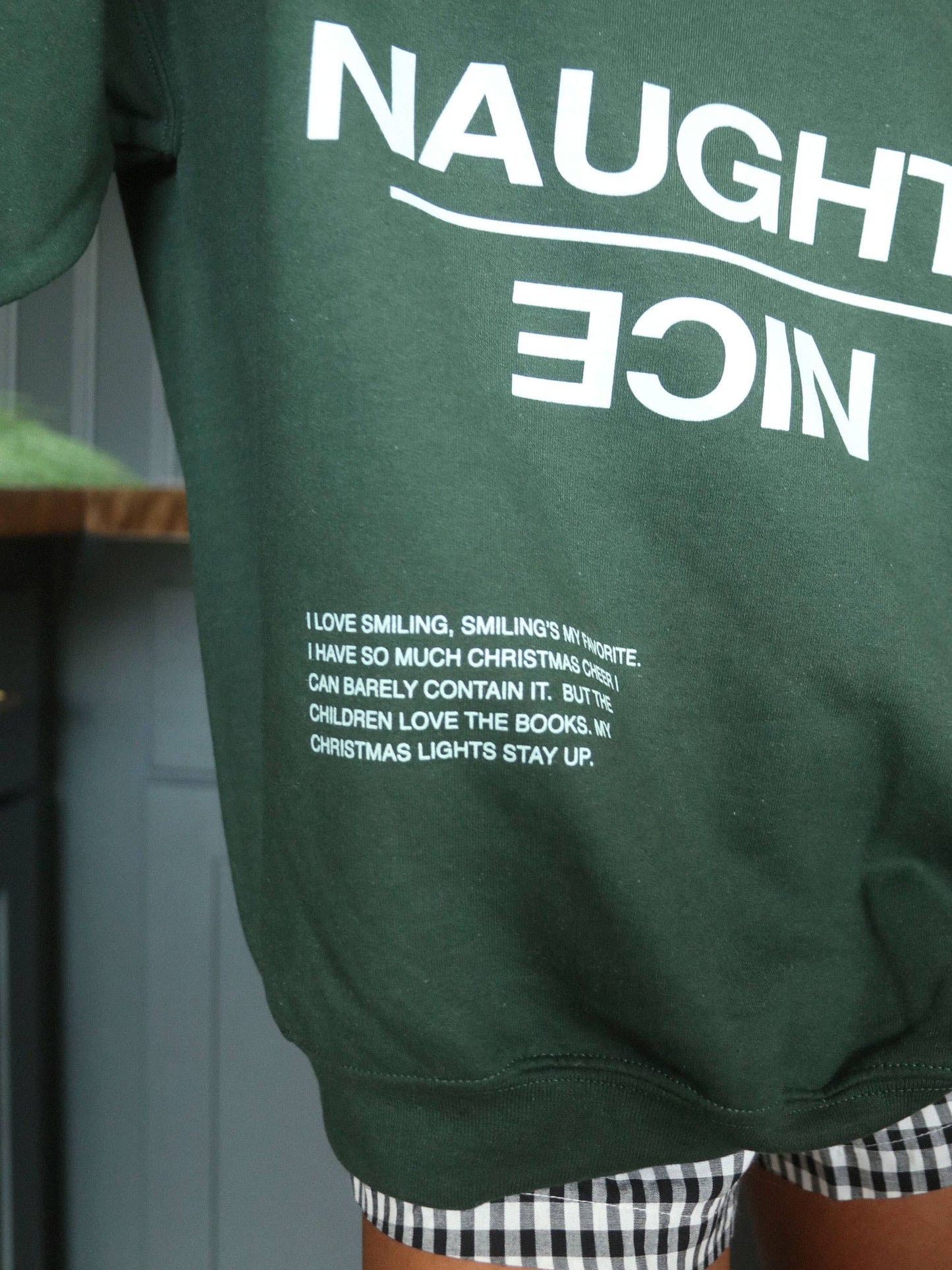 Naughty and Nice Sweatshirt - FRIDAY + SATURDAY