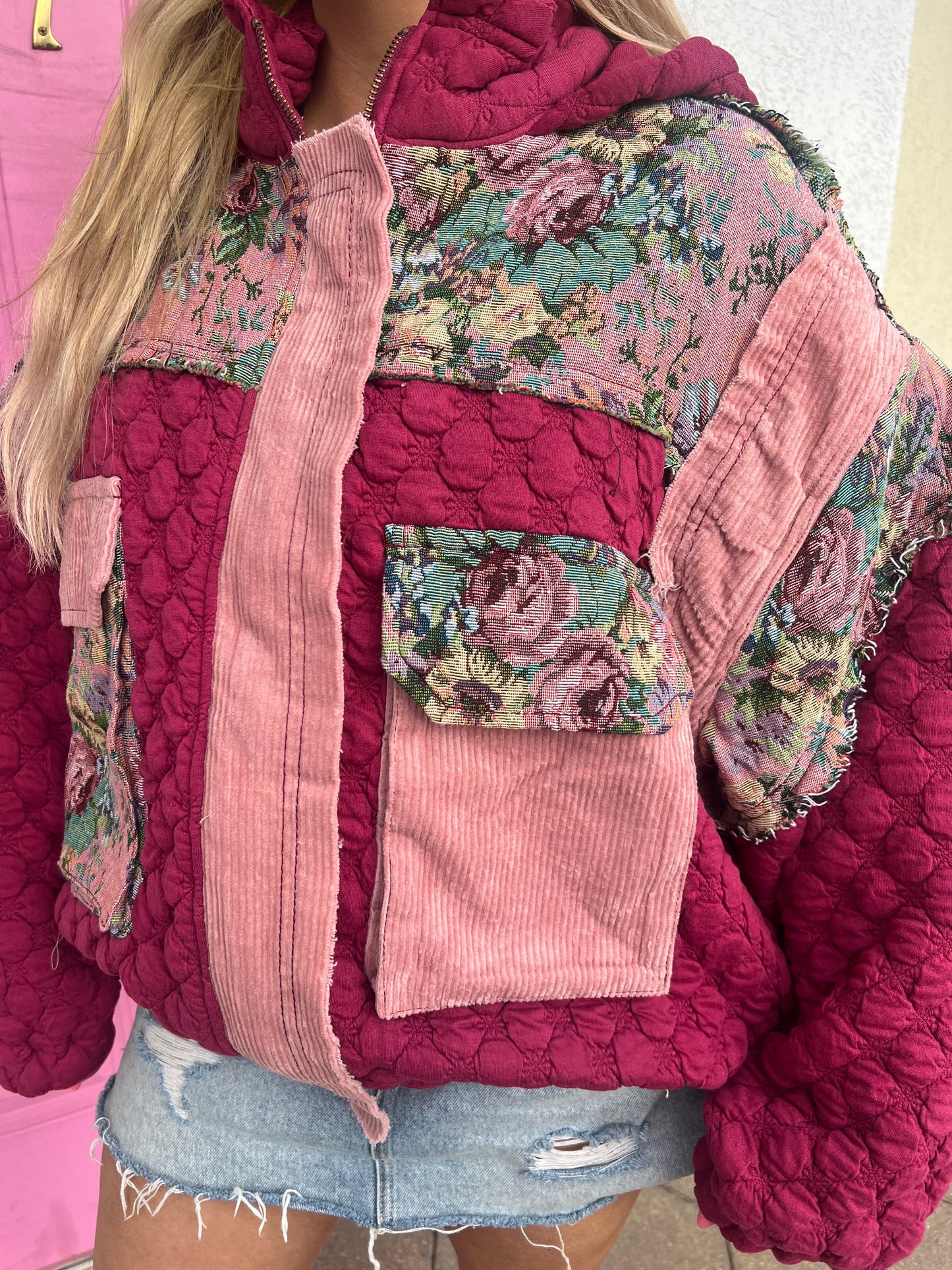 Maggie Oversized Quilted Jacket