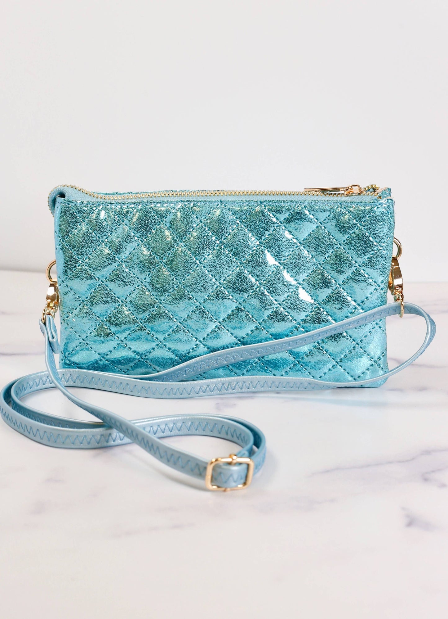 Liz Crossbody Bag - Aquamarine Pop