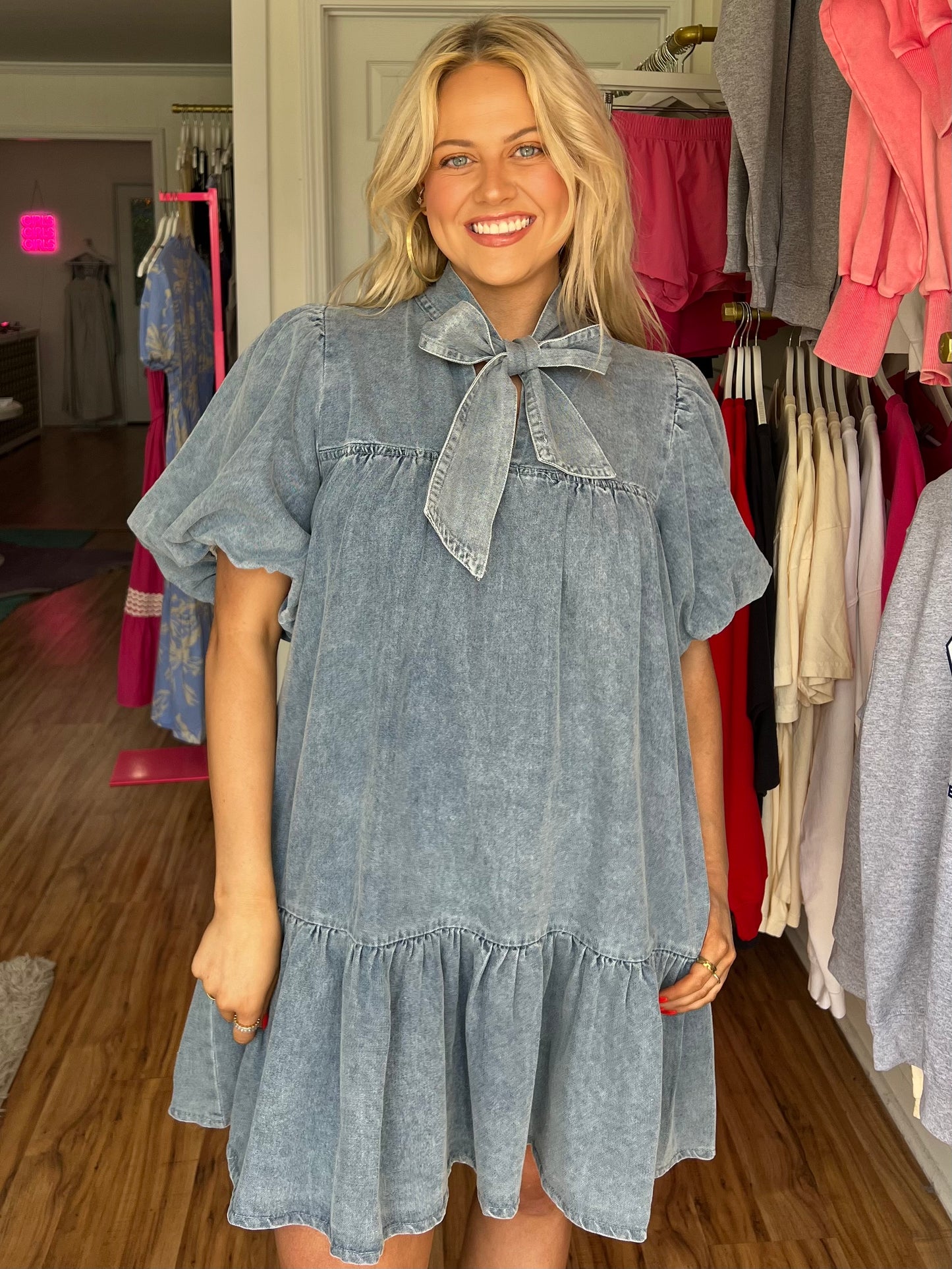 Patsy Denim Dress