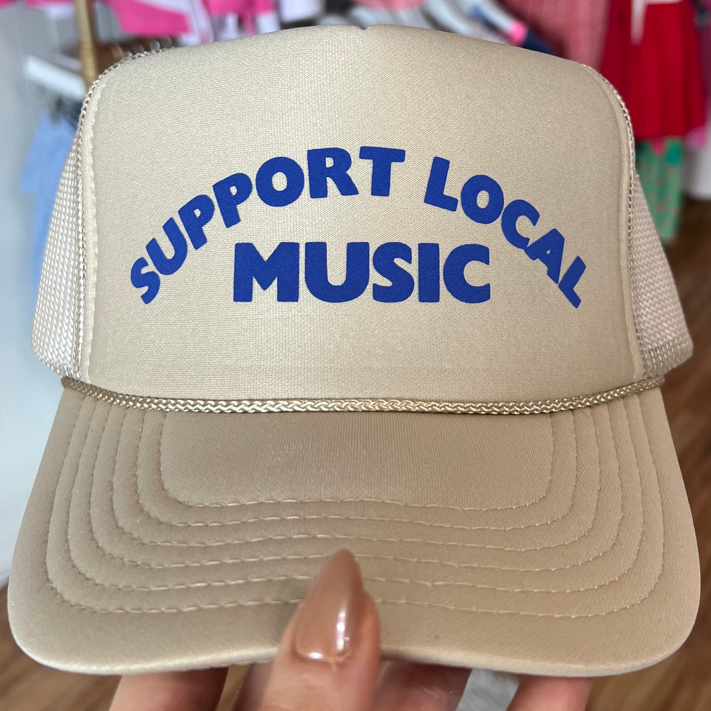 Support Local Music Trucker Hat - 5 Colors Available