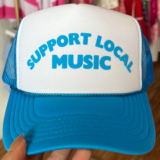 Support Local Music Trucker Hat - 5 Colors Available