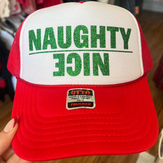 Naughty/Nice Trucker Hat