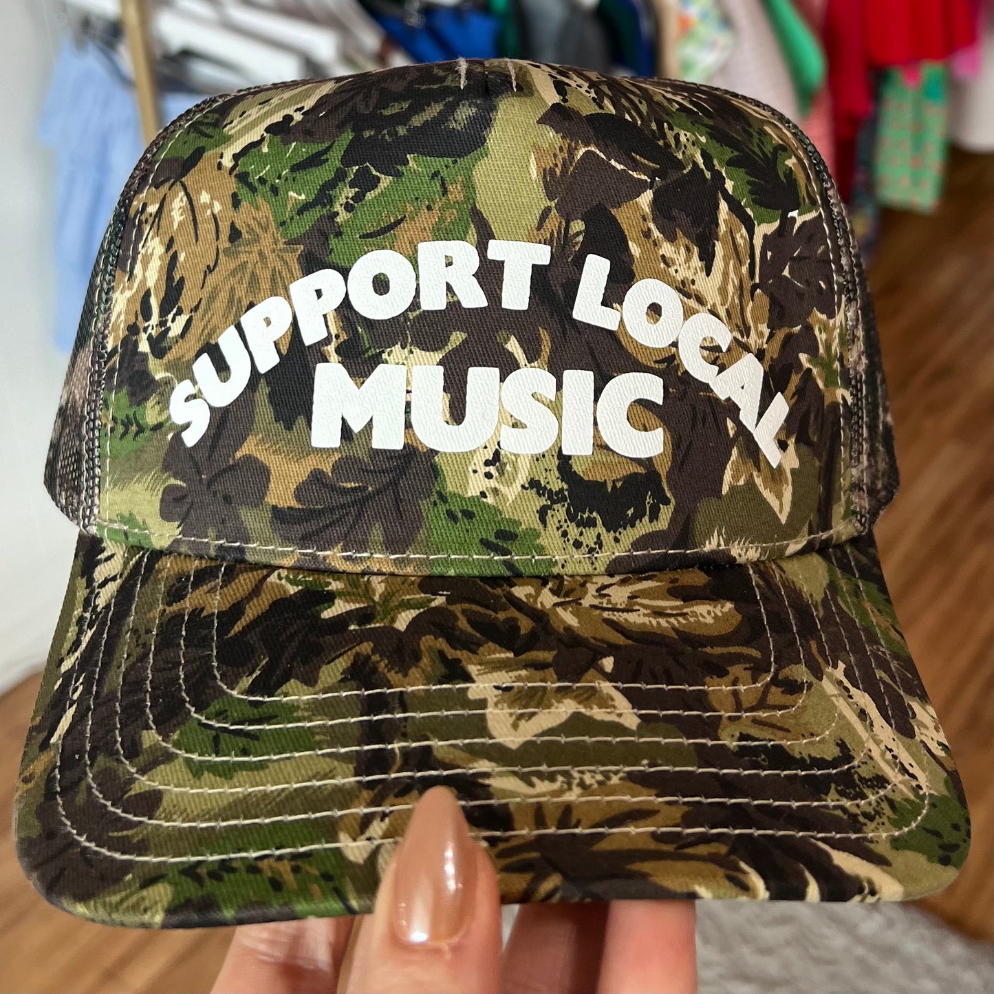 Support Local Music Trucker Hat - 5 Colors Available