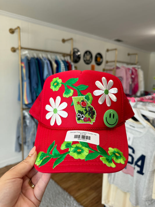 Georgia Flora Loaded Trucker Hat