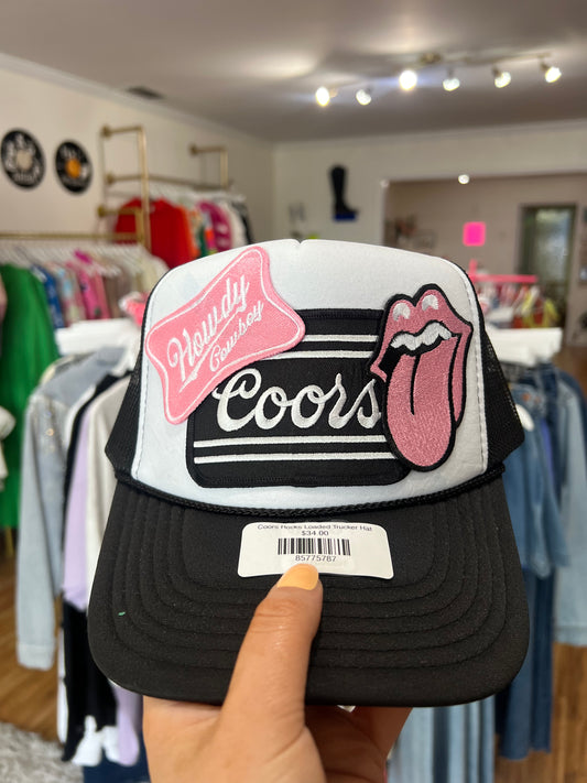 Coors Rocks Loaded Trucker Hat