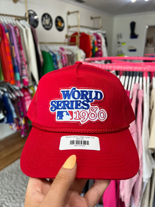 World Series 1980 Rope Hat