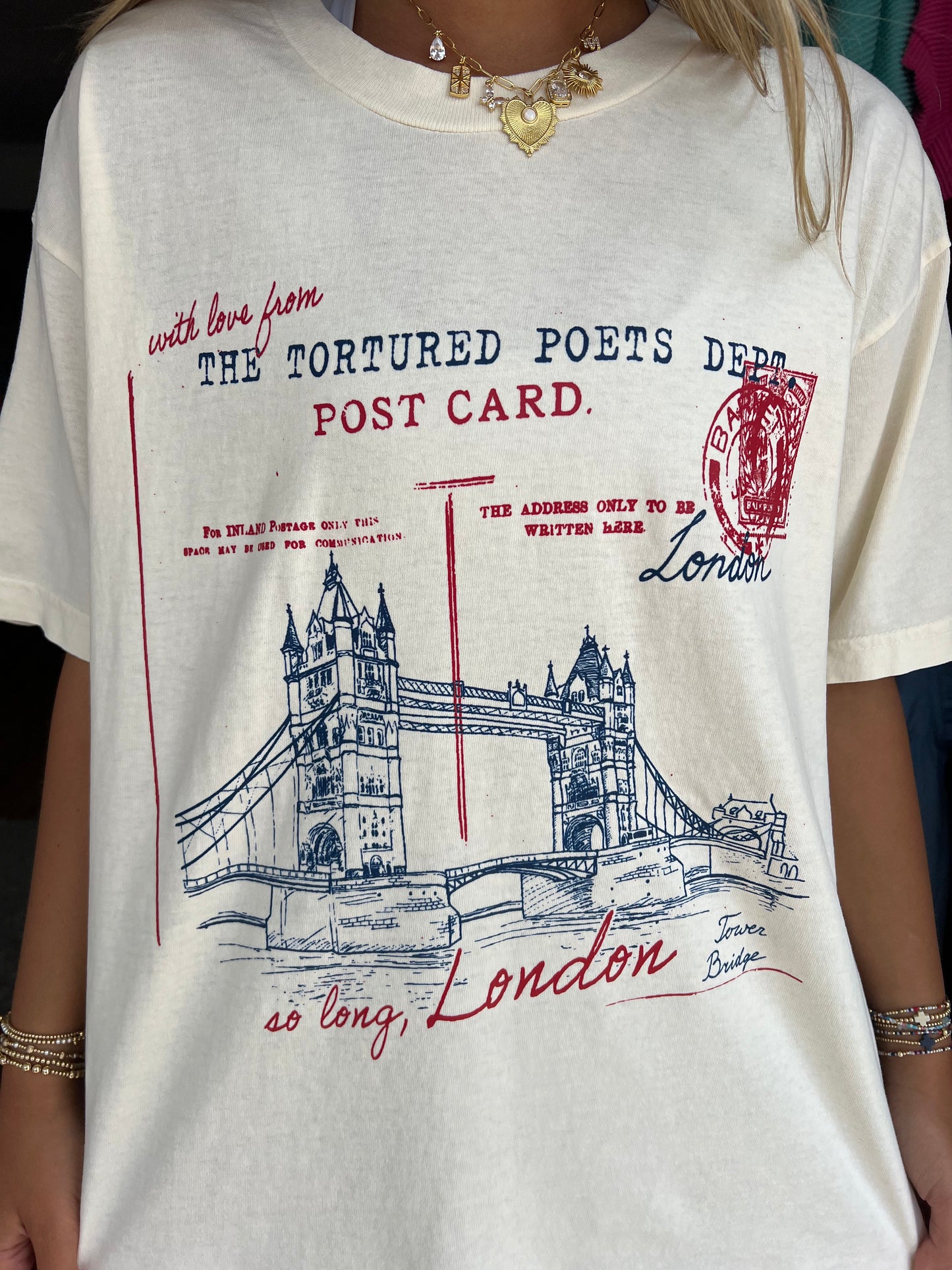 So Long, London Oversized Graphic TShirt