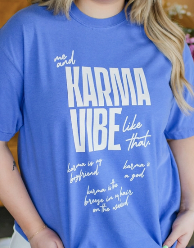 Karma Graphic Tshirt