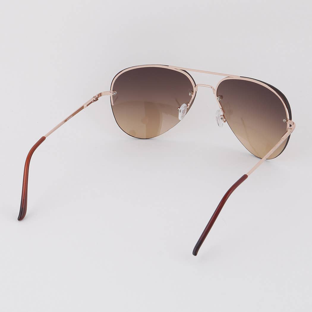 Bolted Aviator Sunglasses