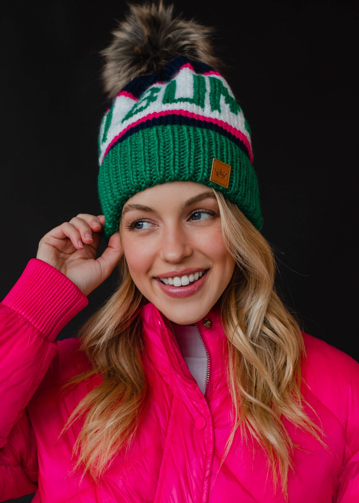 Ski Bum Pom-Pom Beanie Hat