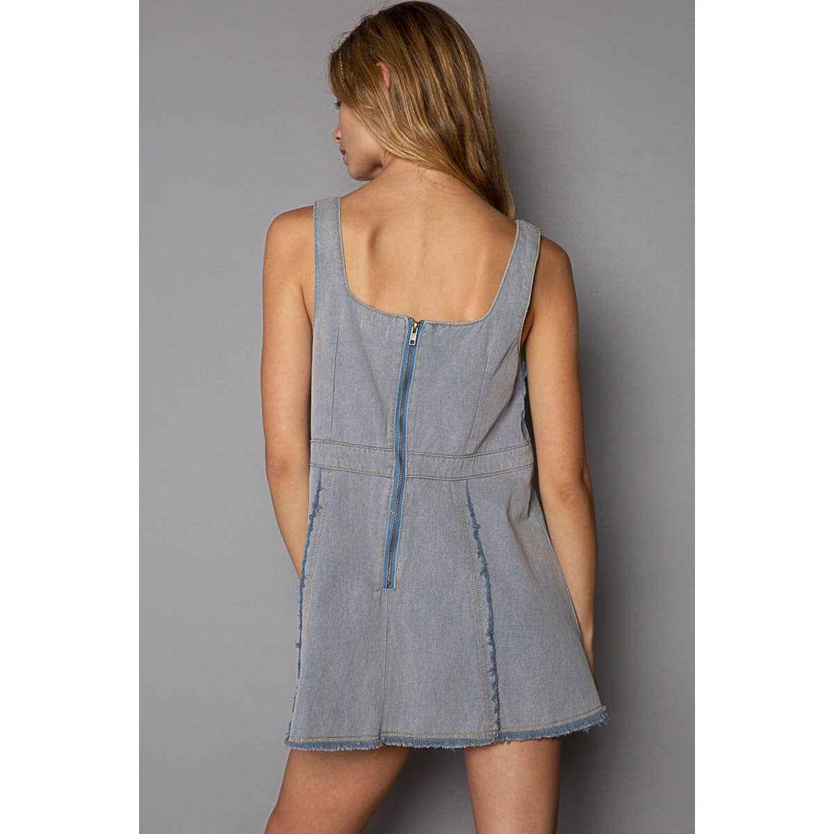 9 Lives Natural Denim Dress