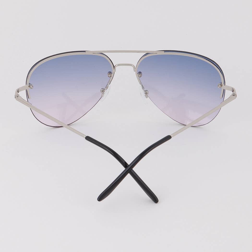 Bolted Aviator Sunglasses