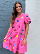 Load image into Gallery viewer, Pinkalicious Sequin Dot Dress
