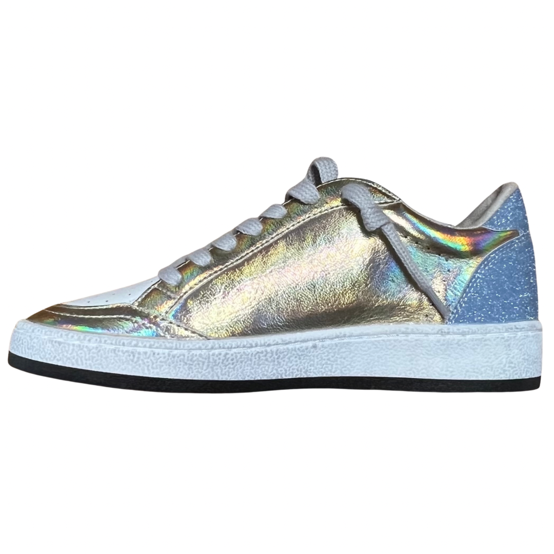 Paz Sneakers - Gold & Blue