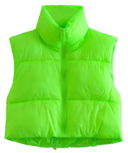 Load image into Gallery viewer, Powerpuffer Cropped Vest
