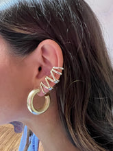 Load image into Gallery viewer, Small Chantal Hoops - Gold - Sheila Fajl
