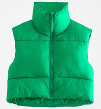 Load image into Gallery viewer, Powerpuffer Cropped Vest
