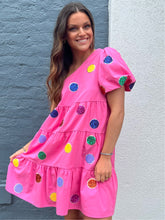 Load image into Gallery viewer, Pinkalicious Sequin Dot Dress

